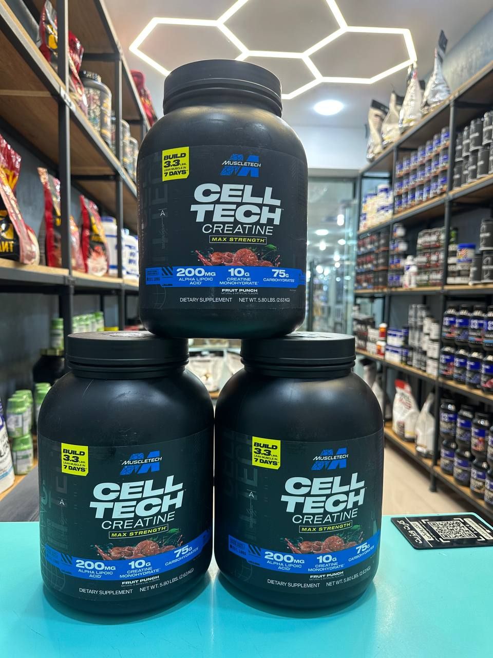 مکمل کراتین ترکیبی سلتک (Celltech) - افزایش حجم و قدرت - وزن ۱.۳ کیلوگرم