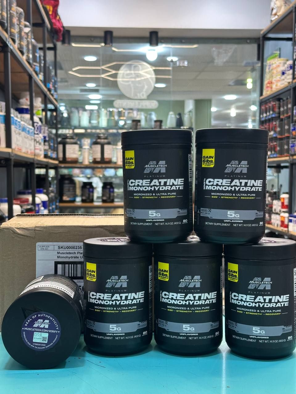 پودر کراتین مونوهیدرات ۱۰۰٪ ماسلتک (MuscleTech Platinum 100% Creatine) - وزن ۴۰۰ گرم - تصویر 3